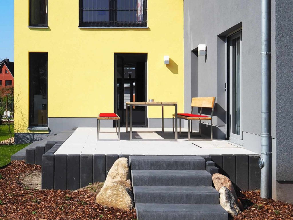 Frühstücksterrasse