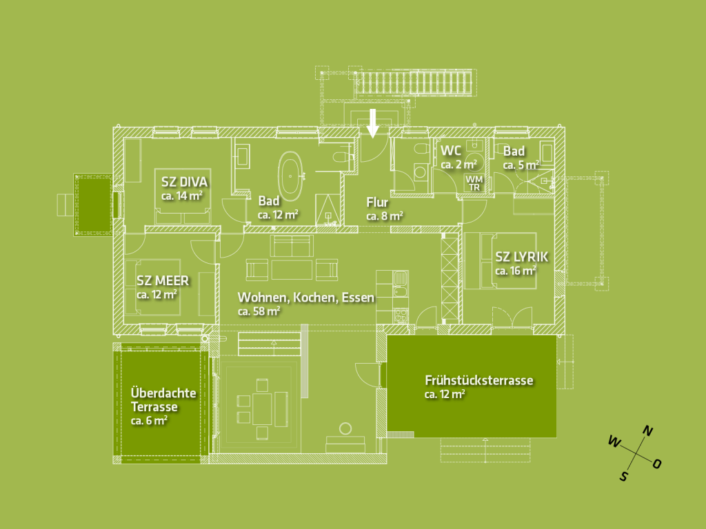 Grundriss Terrassen EG